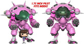Funko POP Games: Overwatch D.VA & Meka 6" POP and Buddy Toy Figure, 36 months to 1200 months